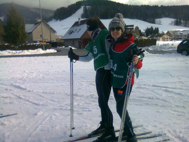 Ski de fond biathlon