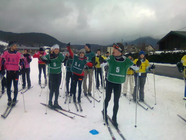 Ski de fond biathlon