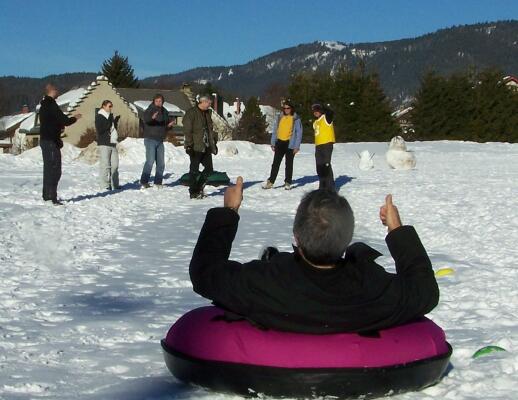 Curling humain