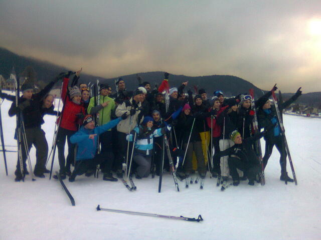 Ski de fond biathlon