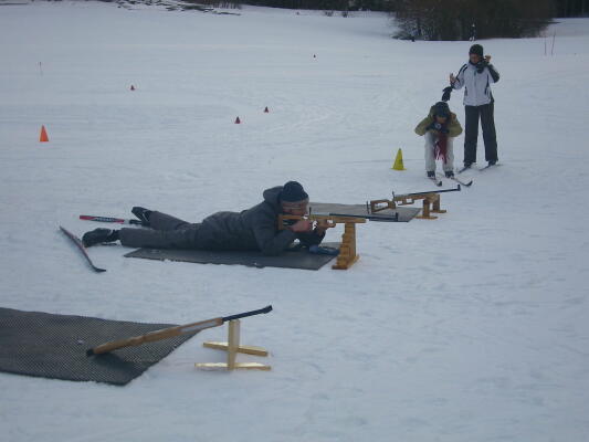 Ski de fond biathlon
