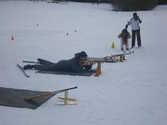 Ski de fond biathlon