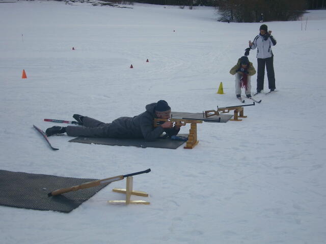 Ski de fond biathlon