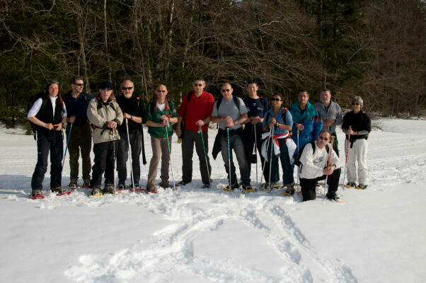 Sortie Raquettes entreprise